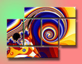 Схема вышивки «Полиптих"Абстракция"»