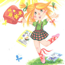 Схема вышивки «ДЕВЧУШКА»