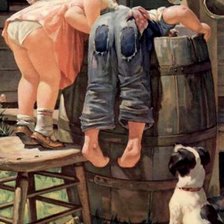 Схема вышивки «Потеряли»