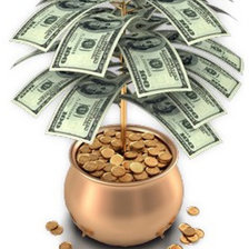 Схема вышивки «денежное дерево»