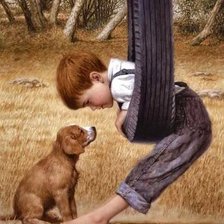 Схема вышивки «дети»