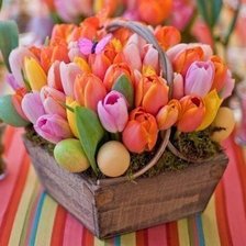 Схема вышивки «цветы»