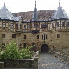 Схема вышивки «замок  6»