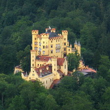 Схема вышивки «замок  7»