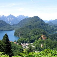 Схема вышивки «природа»