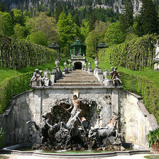 Схема вышивки «парк»