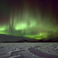 Схема вышивки «северное сияние»