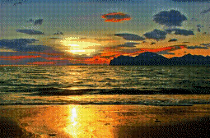 захід - море.закат - предпросмотр