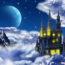 Схема вышивки «казковий замок»