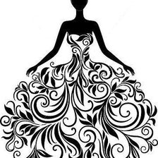 Схема вышивки «Невеста»