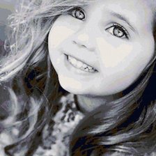 Схема вышивки «фото девочки»