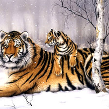 Мама с малышом