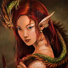 Девушка эльф