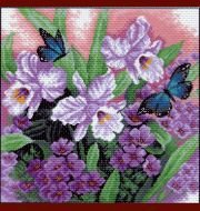 Схема вышивки «цветы»