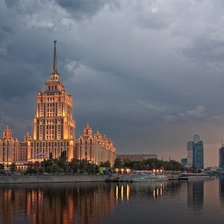 Схема вышивки «Москва»