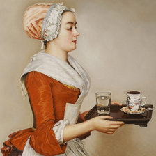 Схема вышивки «шоколадница»