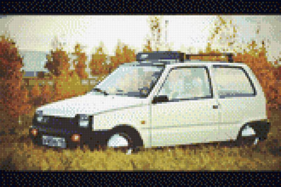 машина - машина, посаженная - предпросмотр