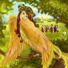 Схема вышивки «Гамаюн»