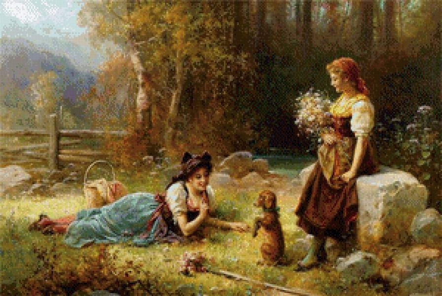 игра - девушка - предпросмотр