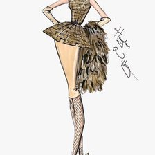 Схема вышивки «Француженка2»