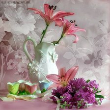 Схема вышивки «Букет»