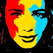 Схема вышивки «Девушка»