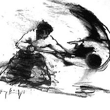 Схема вышивки «Айкидо»