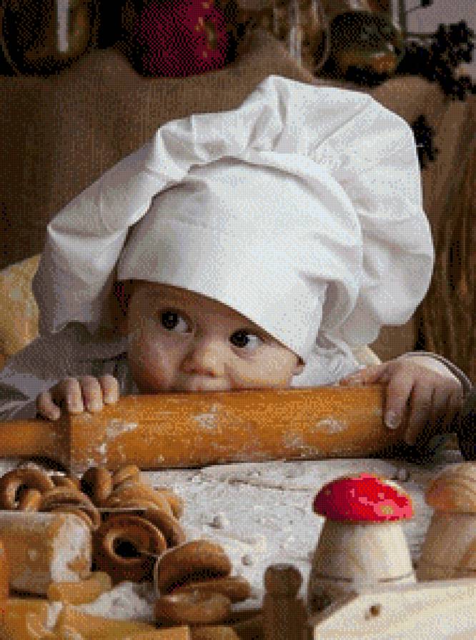 серия "дети" - дети.поваренок - предпросмотр