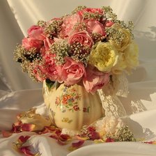 Схема вышивки «Букет»