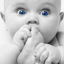 Схема вышивки «малыш»