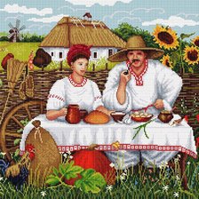 Схема вышивки «Семья»