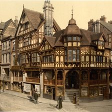 Схема вышивки «Старая Англия»