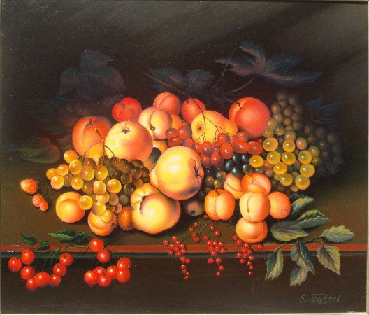 натюрморт - натюрморт, фрукты - оригинал