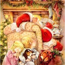 Схема вышивки «рождество»