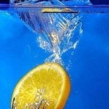 Схема вышивки «лимон»