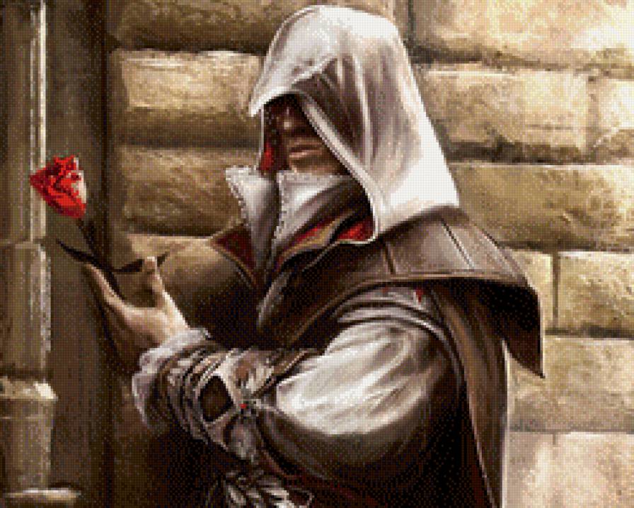 Ассасин - ассасин, живопись - предпросмотр