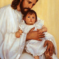 Схема вышивки «Христос»