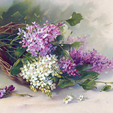 Схема вышивки «букетик»