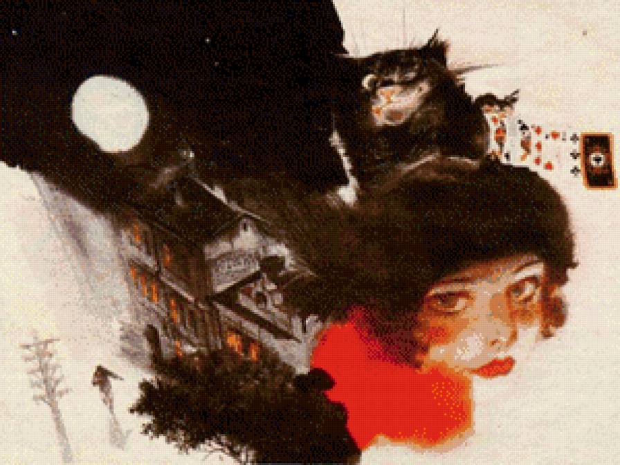 Мастер и Маргарита - булгаков, мастер и маргарита, ночь, ведьма - предпросмотр