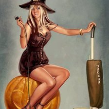 Схема вышивки «девушка»