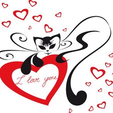 Схема вышивки «Love»