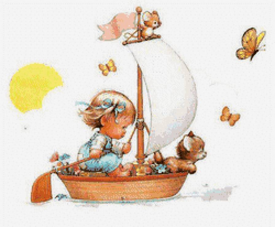 путешествие - дети, котенок, сказка - предпросмотр