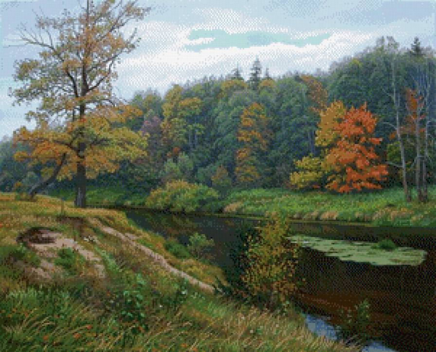 осень золотая - родные просторы - предпросмотр