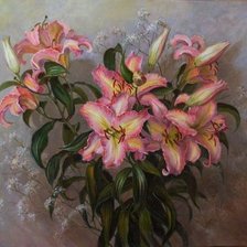 Схема вышивки «Лилии»