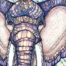 Схема вышивки «Elephant»