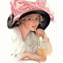 Схема вышивки «Девочка»