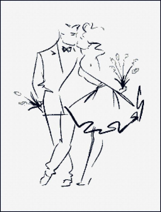 Пара - любовь, моно, пара - предпросмотр