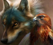 Собака и орел