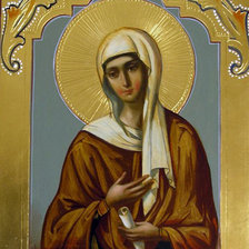 Схема вышивки «Св. проматерь Эва»