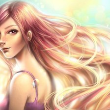 Схема вышивки «аниме»